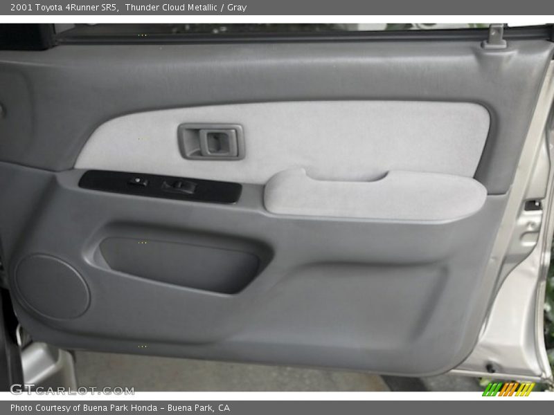 Thunder Cloud Metallic / Gray 2001 Toyota 4Runner SR5