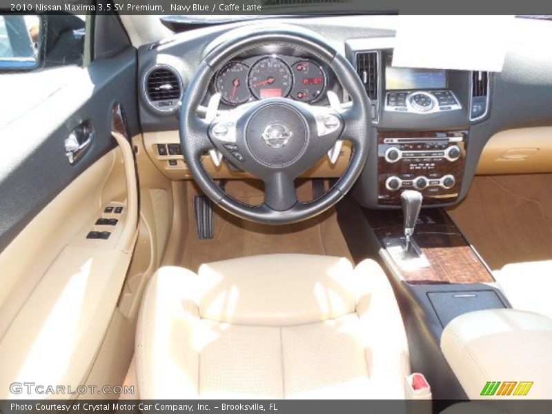 Navy Blue / Caffe Latte 2010 Nissan Maxima 3.5 SV Premium