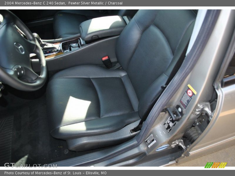 Pewter Silver Metallic / Charcoal 2004 Mercedes-Benz C 240 Sedan