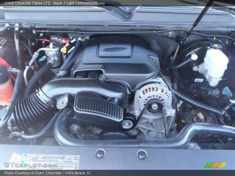 Black / Light Cashmere/Ebony 2008 Chevrolet Tahoe LTZ
