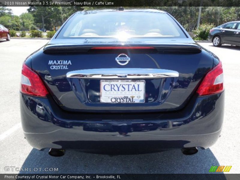 Navy Blue / Caffe Latte 2010 Nissan Maxima 3.5 SV Premium