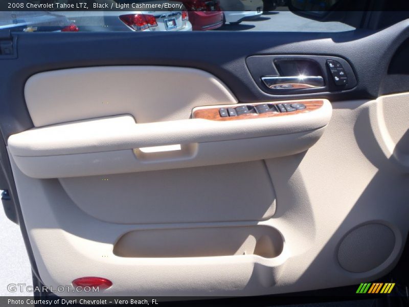 Black / Light Cashmere/Ebony 2008 Chevrolet Tahoe LTZ