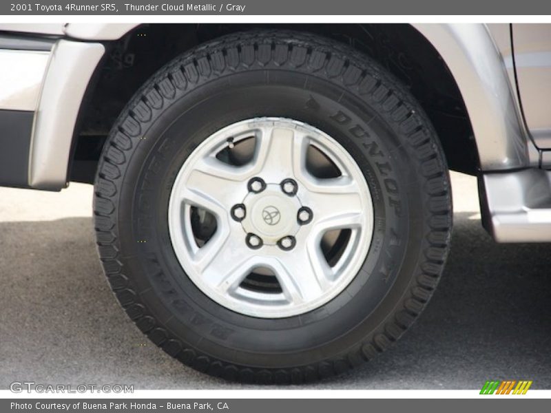 Thunder Cloud Metallic / Gray 2001 Toyota 4Runner SR5