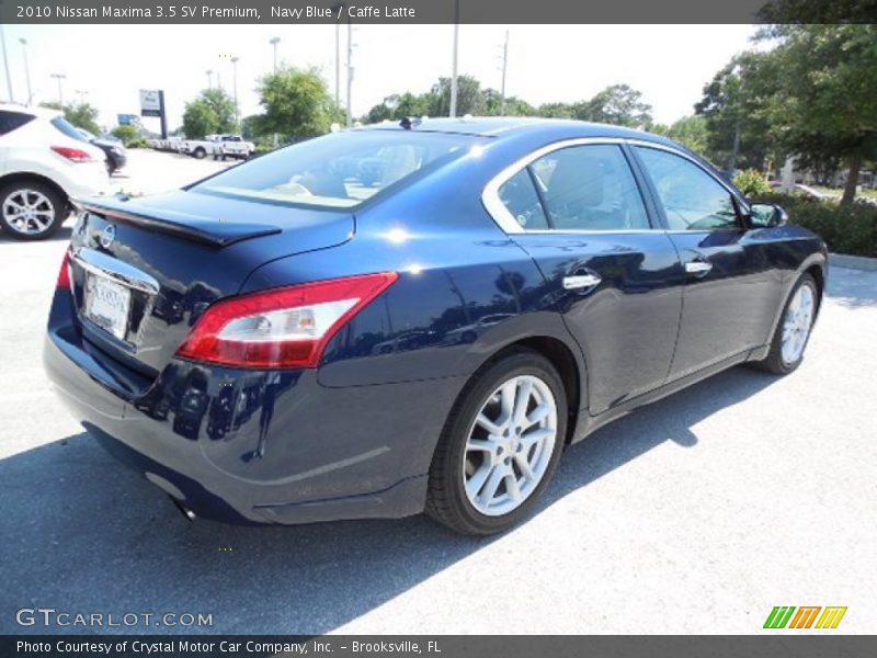 Navy Blue / Caffe Latte 2010 Nissan Maxima 3.5 SV Premium
