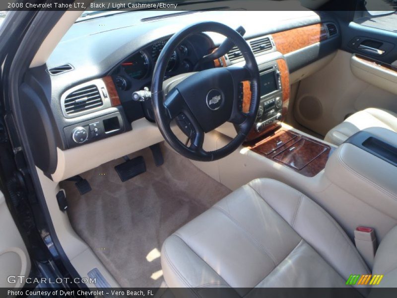 Light Cashmere/Ebony Interior - 2008 Tahoe LTZ 