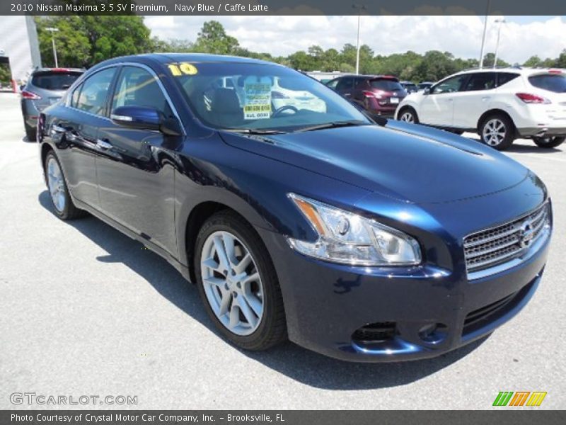 Navy Blue / Caffe Latte 2010 Nissan Maxima 3.5 SV Premium