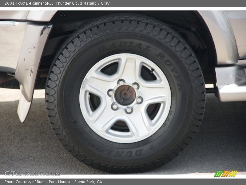 Thunder Cloud Metallic / Gray 2001 Toyota 4Runner SR5