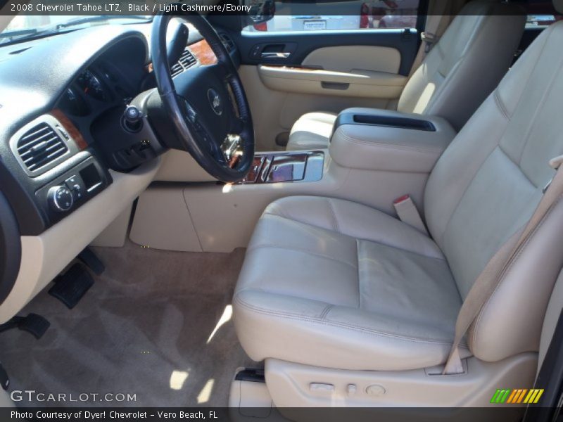  2008 Tahoe LTZ Light Cashmere/Ebony Interior