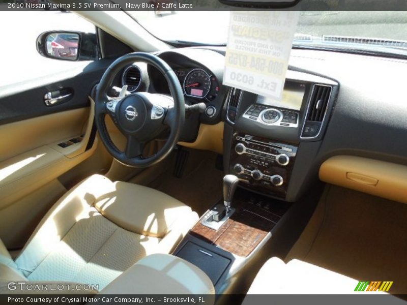 Navy Blue / Caffe Latte 2010 Nissan Maxima 3.5 SV Premium