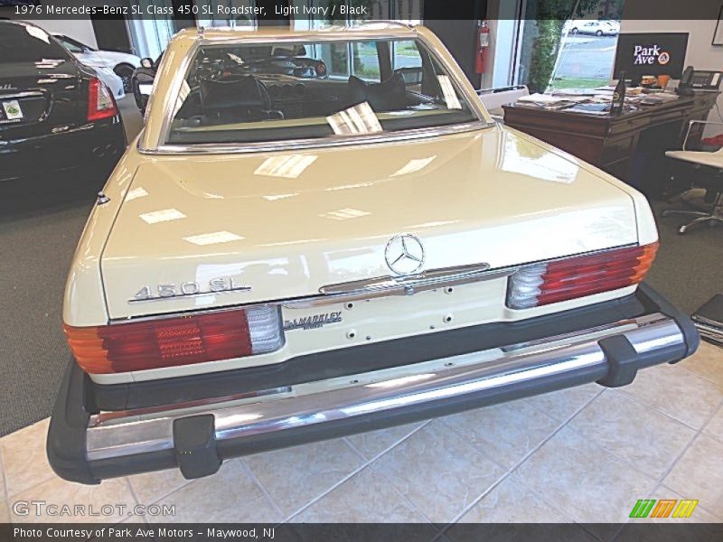 Light Ivory / Black 1976 Mercedes-Benz SL Class 450 SL Roadster