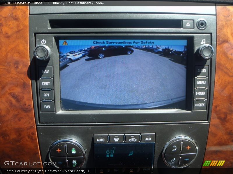 Black / Light Cashmere/Ebony 2008 Chevrolet Tahoe LTZ