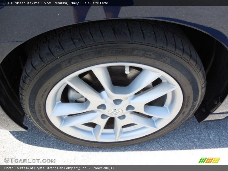 Navy Blue / Caffe Latte 2010 Nissan Maxima 3.5 SV Premium