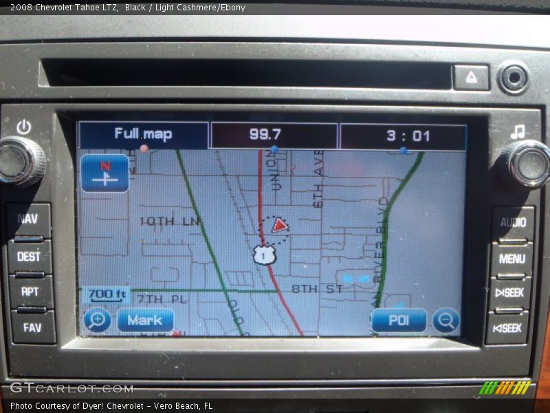 Navigation of 2008 Tahoe LTZ