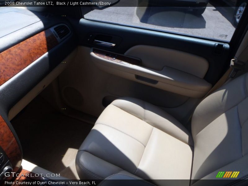 Black / Light Cashmere/Ebony 2008 Chevrolet Tahoe LTZ