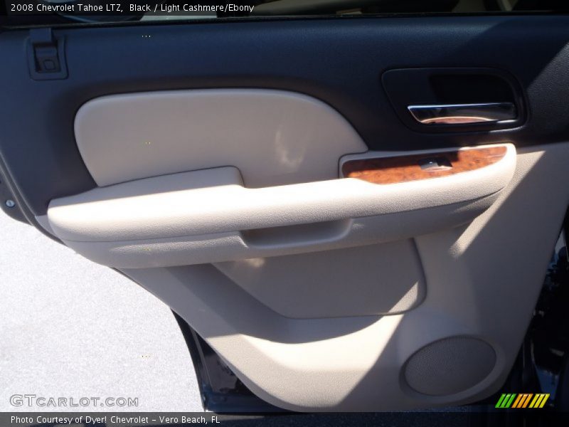 Black / Light Cashmere/Ebony 2008 Chevrolet Tahoe LTZ