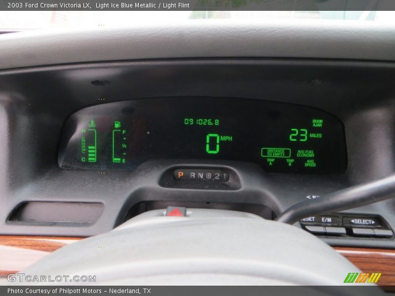  2003 Crown Victoria LX LX Gauges