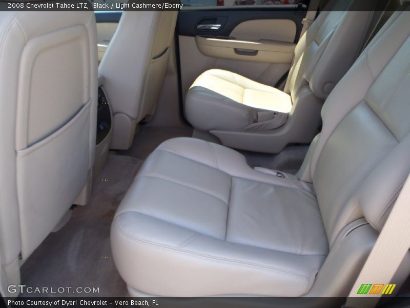 Black / Light Cashmere/Ebony 2008 Chevrolet Tahoe LTZ