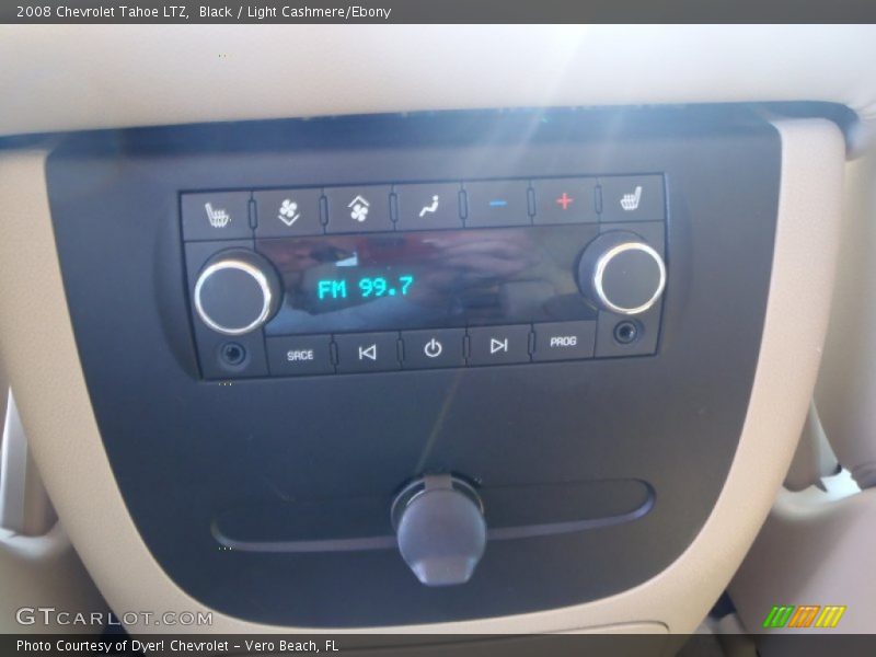 Black / Light Cashmere/Ebony 2008 Chevrolet Tahoe LTZ