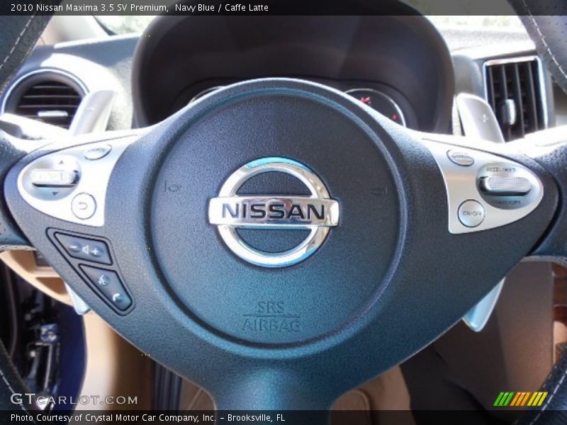 Navy Blue / Caffe Latte 2010 Nissan Maxima 3.5 SV Premium