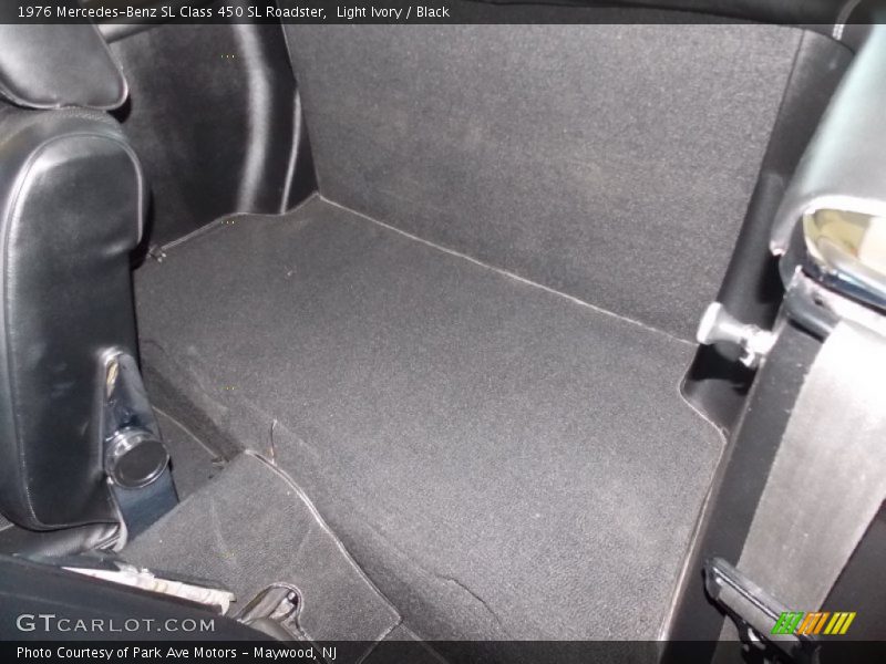 Rear Seat of 1976 SL Class 450 SL Roadster