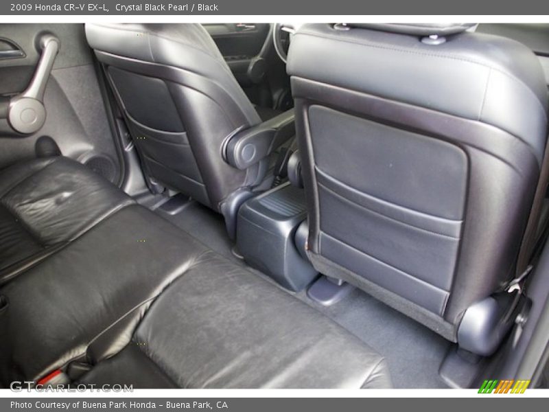 Crystal Black Pearl / Black 2009 Honda CR-V EX-L