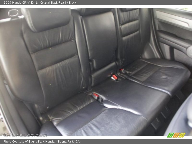 Crystal Black Pearl / Black 2009 Honda CR-V EX-L
