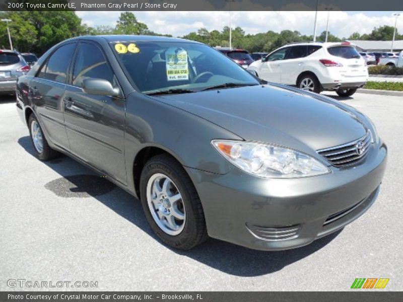 Phantom Gray Pearl / Stone Gray 2006 Toyota Camry LE