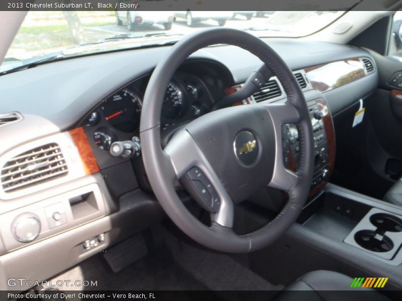 Black / Ebony 2013 Chevrolet Suburban LT