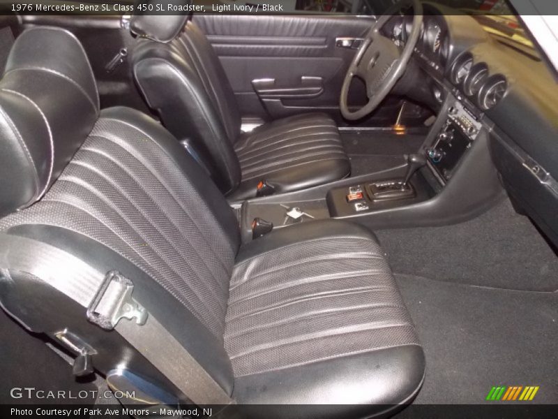 Front Seat of 1976 SL Class 450 SL Roadster