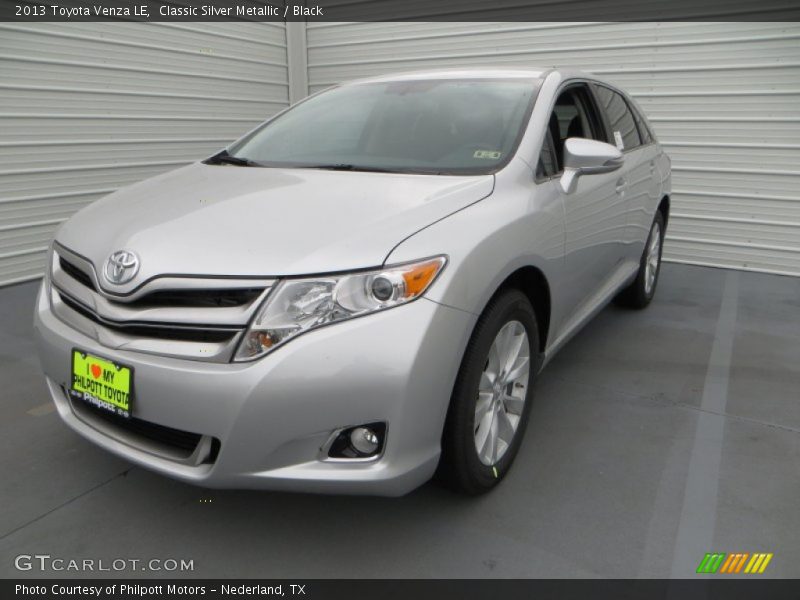 Classic Silver Metallic / Black 2013 Toyota Venza LE