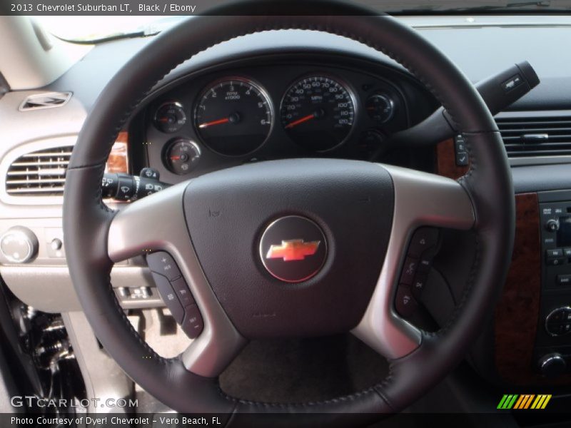 Black / Ebony 2013 Chevrolet Suburban LT