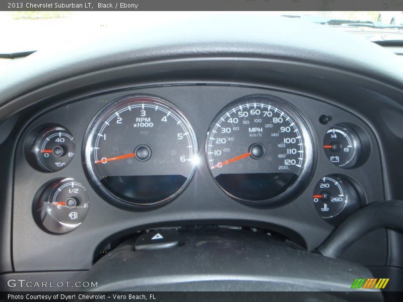 Black / Ebony 2013 Chevrolet Suburban LT