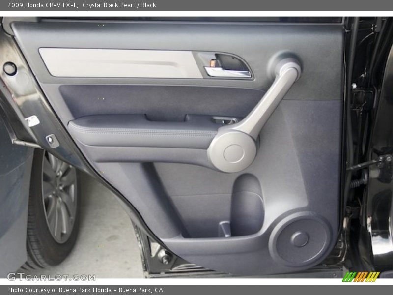 Crystal Black Pearl / Black 2009 Honda CR-V EX-L