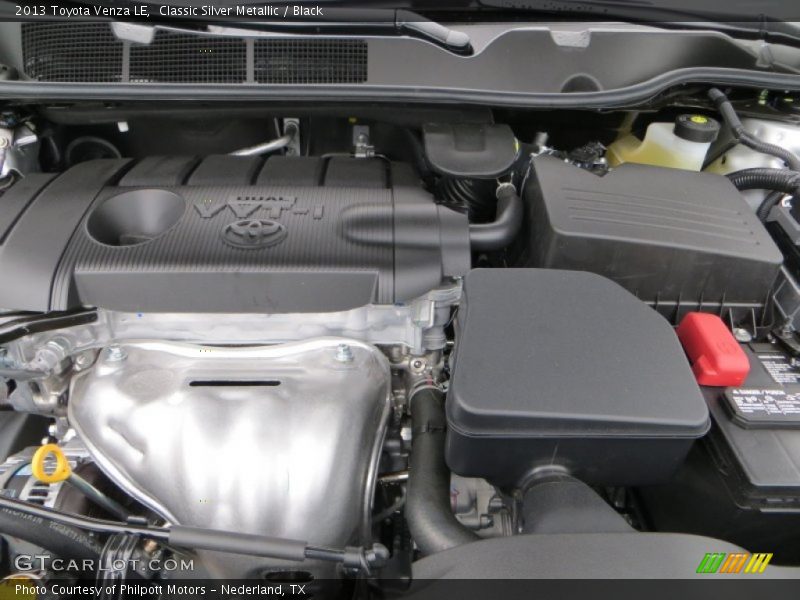 Classic Silver Metallic / Black 2013 Toyota Venza LE