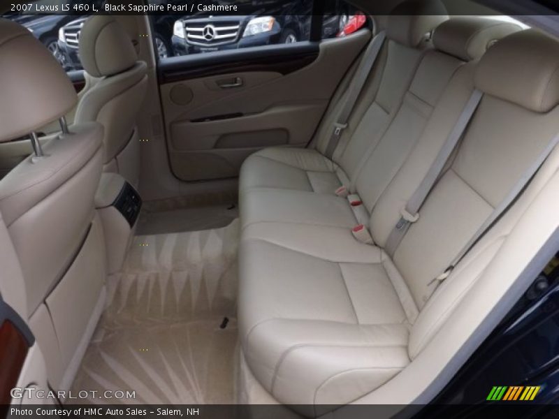 Black Sapphire Pearl / Cashmere 2007 Lexus LS 460 L
