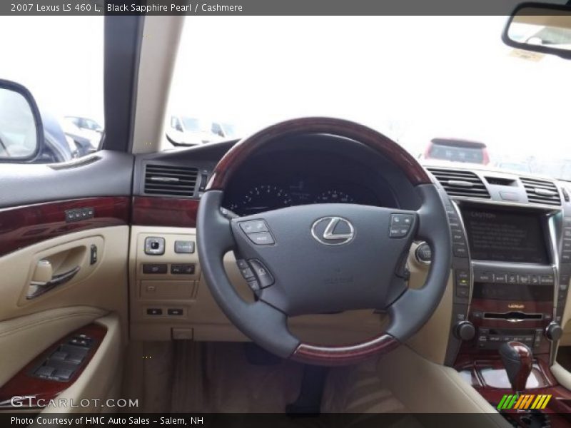 Black Sapphire Pearl / Cashmere 2007 Lexus LS 460 L