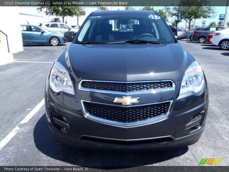 Ashen Gray Metallic / Light Titanium/Jet Black 2013 Chevrolet Equinox LS
