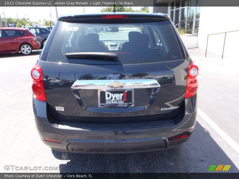 Ashen Gray Metallic / Light Titanium/Jet Black 2013 Chevrolet Equinox LS