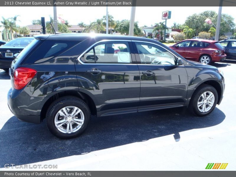 Ashen Gray Metallic / Light Titanium/Jet Black 2013 Chevrolet Equinox LS