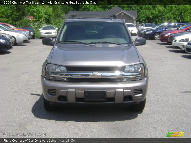 Graystone Metallic / Light Gray 2006 Chevrolet TrailBlazer LS 4x4
