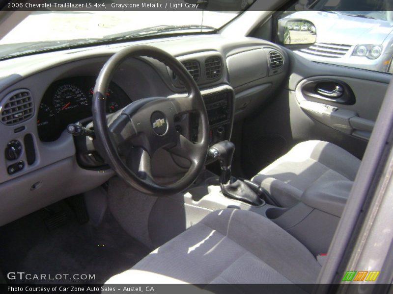 Graystone Metallic / Light Gray 2006 Chevrolet TrailBlazer LS 4x4