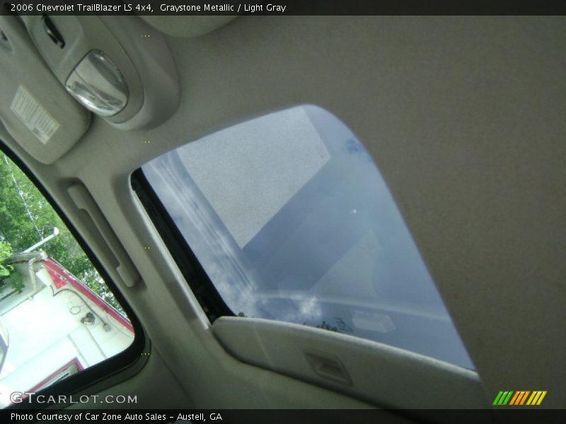 Graystone Metallic / Light Gray 2006 Chevrolet TrailBlazer LS 4x4