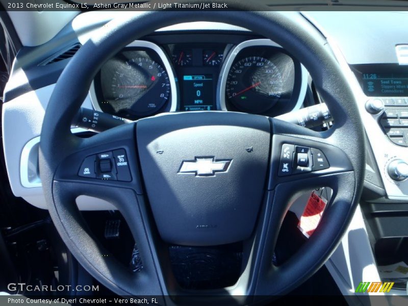 Ashen Gray Metallic / Light Titanium/Jet Black 2013 Chevrolet Equinox LS