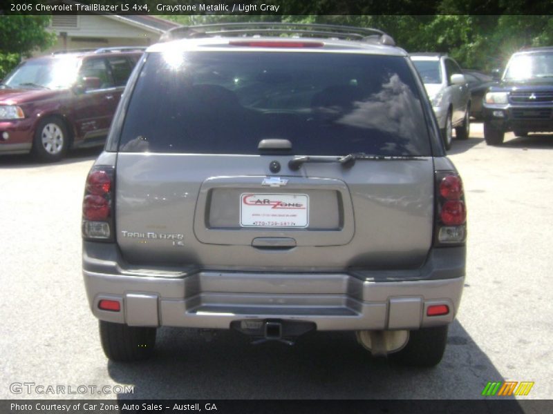 Graystone Metallic / Light Gray 2006 Chevrolet TrailBlazer LS 4x4