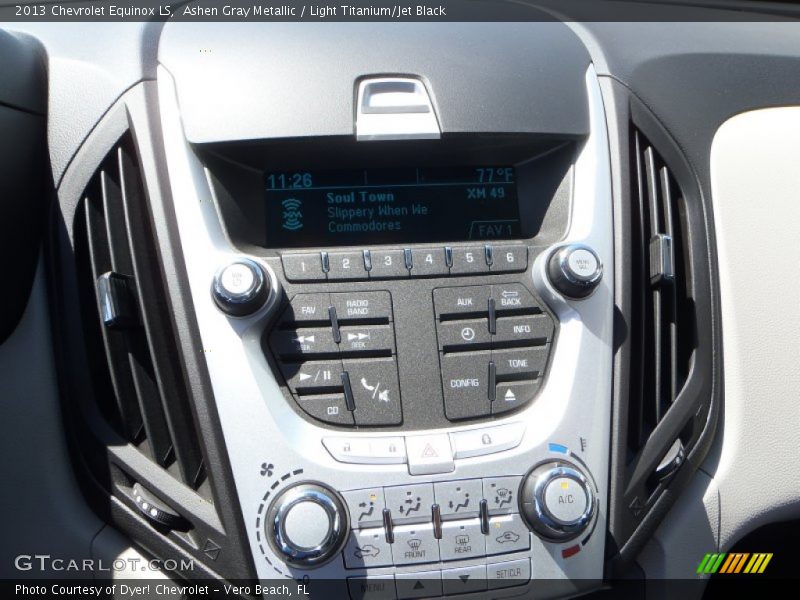 Ashen Gray Metallic / Light Titanium/Jet Black 2013 Chevrolet Equinox LS