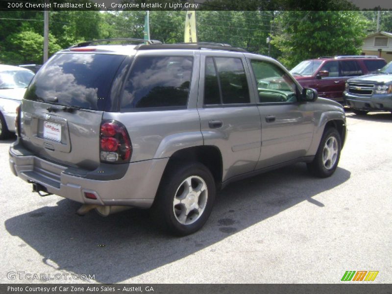 Graystone Metallic / Light Gray 2006 Chevrolet TrailBlazer LS 4x4