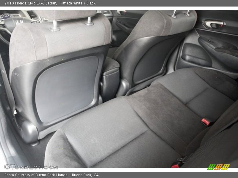 Taffeta White / Black 2010 Honda Civic LX-S Sedan