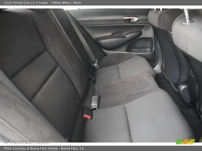 Taffeta White / Black 2010 Honda Civic LX-S Sedan