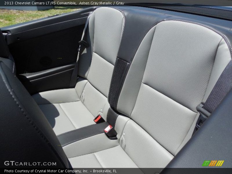 Ashen Gray Metallic / Gray 2013 Chevrolet Camaro LT/RS Convertible