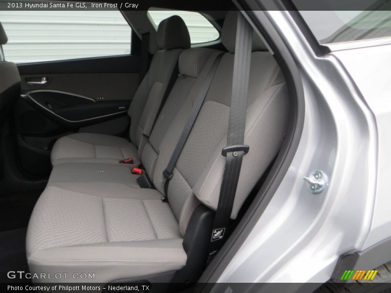 Rear Seat of 2013 Santa Fe GLS